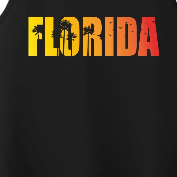 Florida Sunshine Logo Performance Tank