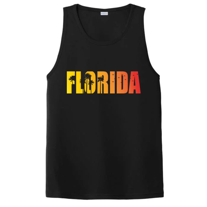 Florida Sunshine Logo Performance Tank