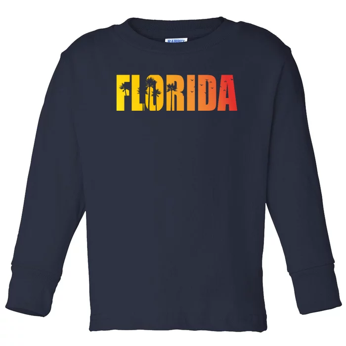 Florida Sunshine Logo Toddler Long Sleeve Shirt