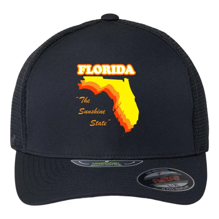 Florida The Sunshine State Flexfit Unipanel Trucker Cap