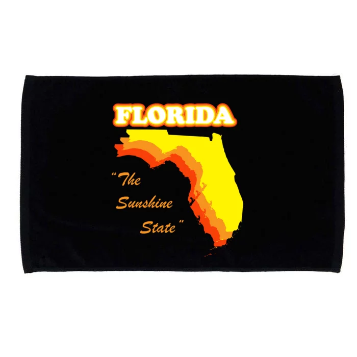 Florida The Sunshine State Microfiber Hand Towel