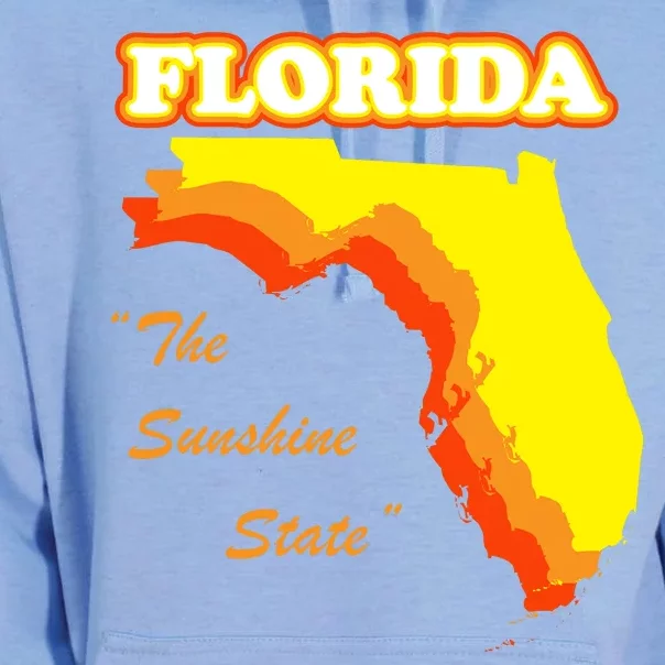 Florida The Sunshine State Unisex Surf Hoodie