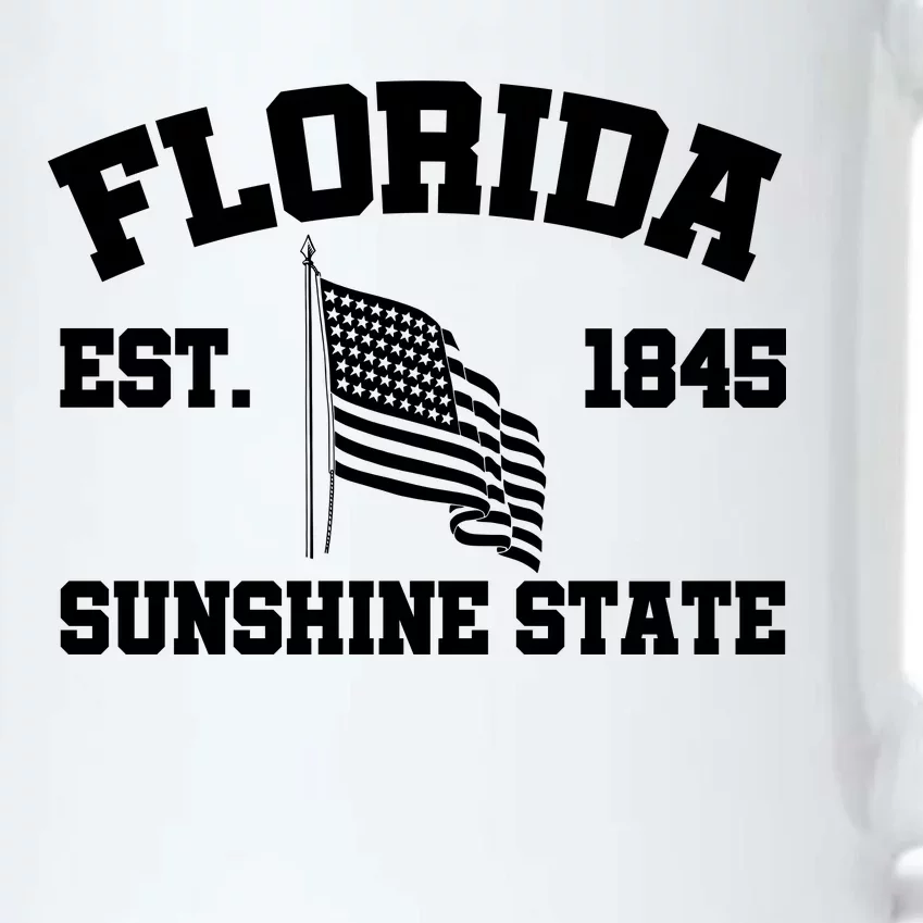 Florida The Sunshine State Est. 1845 Black Color Changing Mug