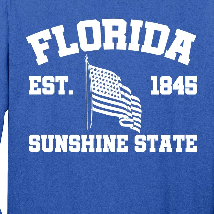 Florida The Sunshine State Est. 1845 Long Sleeve Shirt