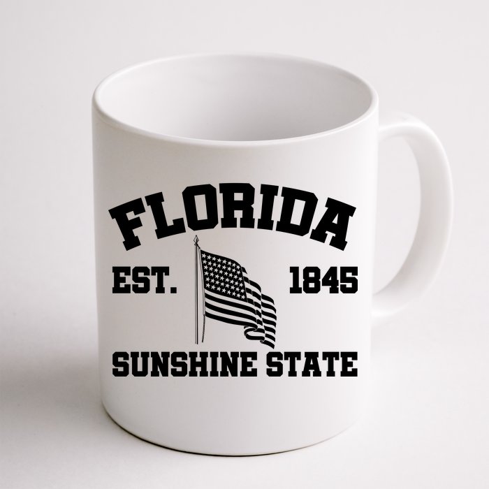 Florida The Sunshine State Est. 1845 Front & Back Coffee Mug