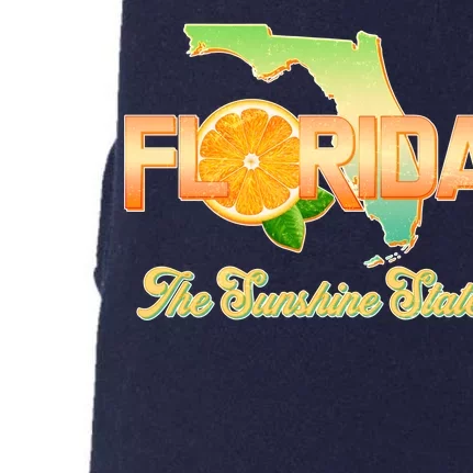 Florida The Sunshine State Orange Logo Doggie 3-End Fleece Hoodie