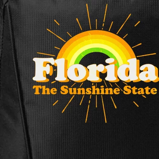 Florida The Sunshine State Rainbow City Backpack