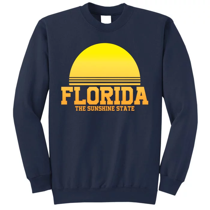 Florida The Sunshine State Retro Sun Sweatshirt