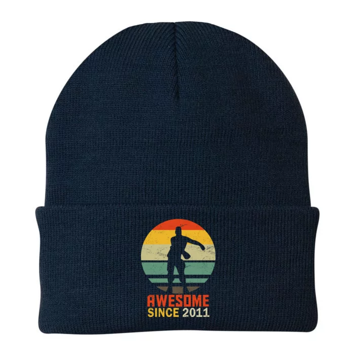 Floss Dance 8th Birthday Awesome Since 2011 Knit Cap Winter Beanie