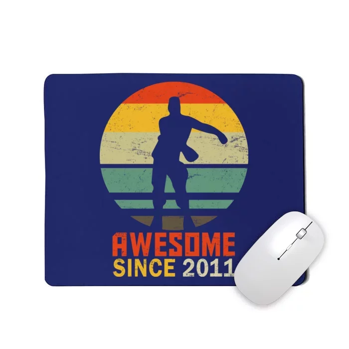 Floss Dance 8th Birthday Awesome Since 2011 Mousepad