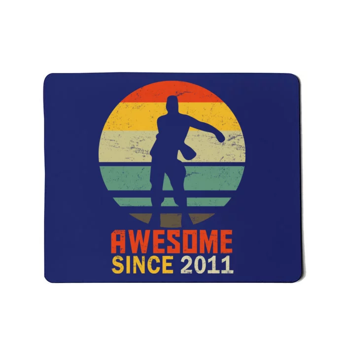 Floss Dance 8th Birthday Awesome Since 2011 Mousepad