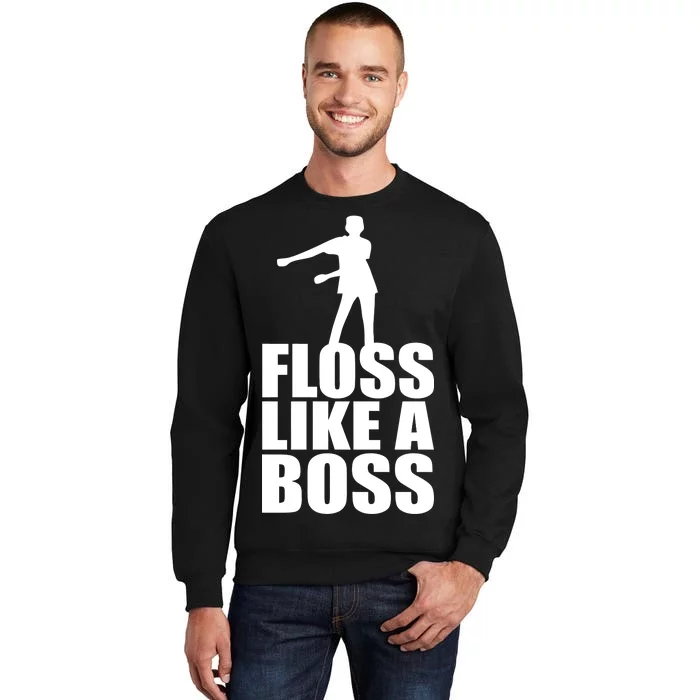 Floss Like A Boss Dance Logo Sweatshirt