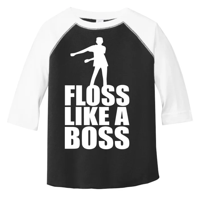 Floss Like A Boss Dance Logo Toddler Fine Jersey T-Shirt