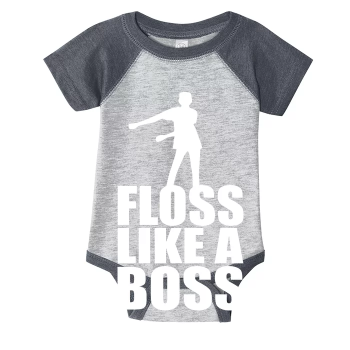 Floss Like A Boss Dance Logo Infant Baby Jersey Bodysuit