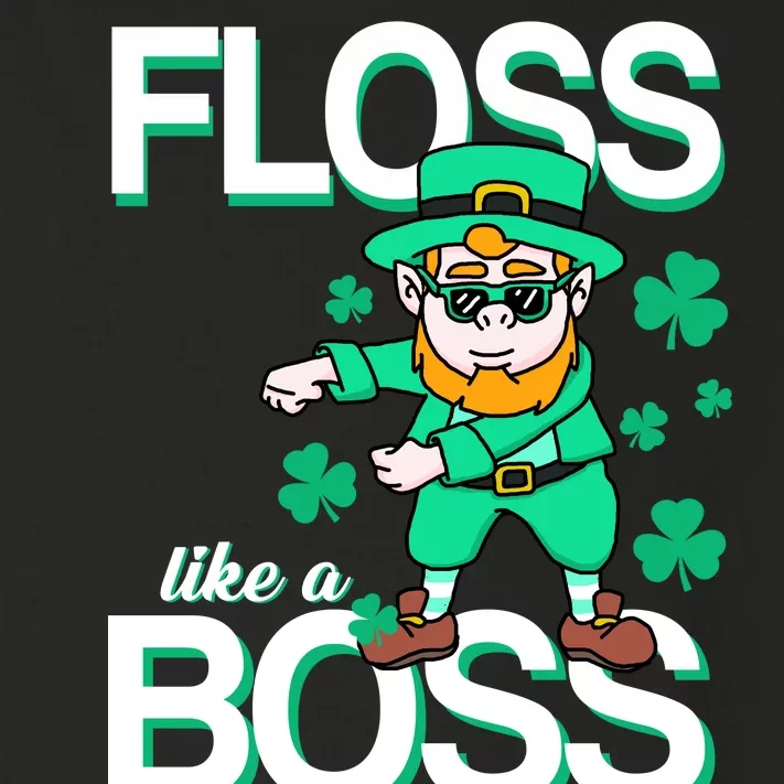 Floss Like A Boss Leprechaun Toddler Long Sleeve Shirt