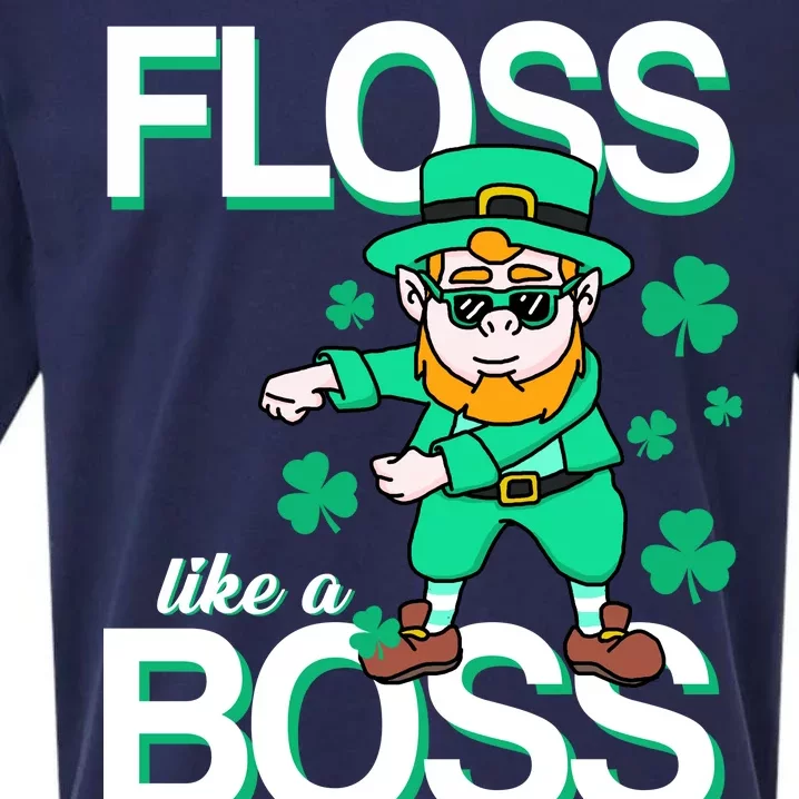 Floss Like A Boss Leprechaun Sueded Cloud Jersey T-Shirt