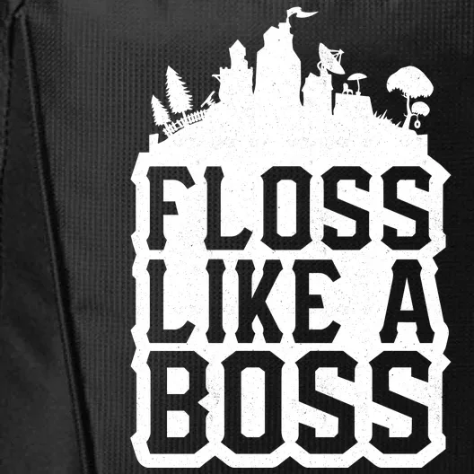 Floss Like A Boss Tower Funny City Backpack