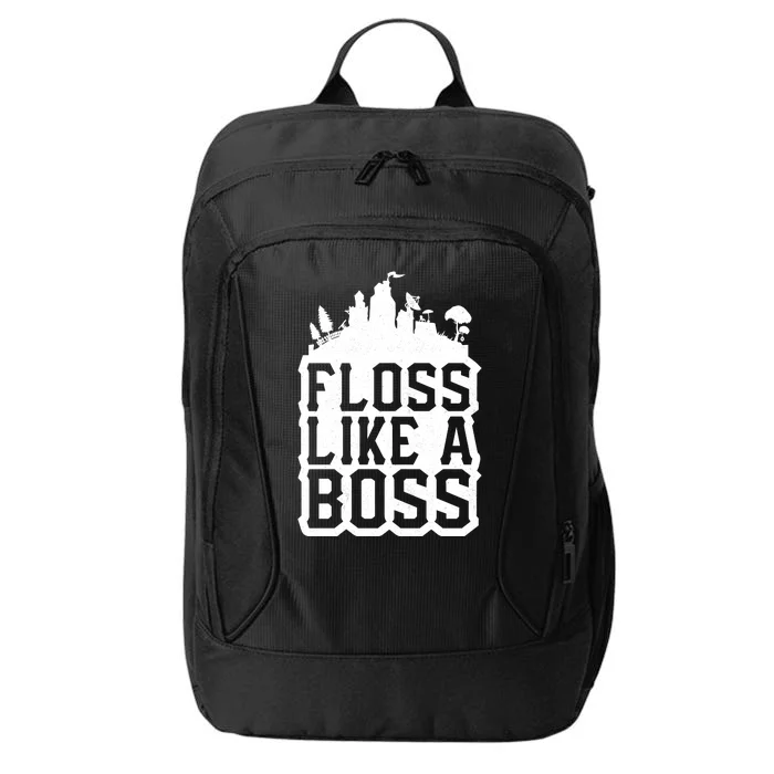 Floss Like A Boss Tower Funny City Backpack