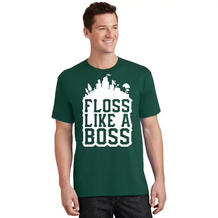 Floss Like A Boss Tower Funny T-Shirt