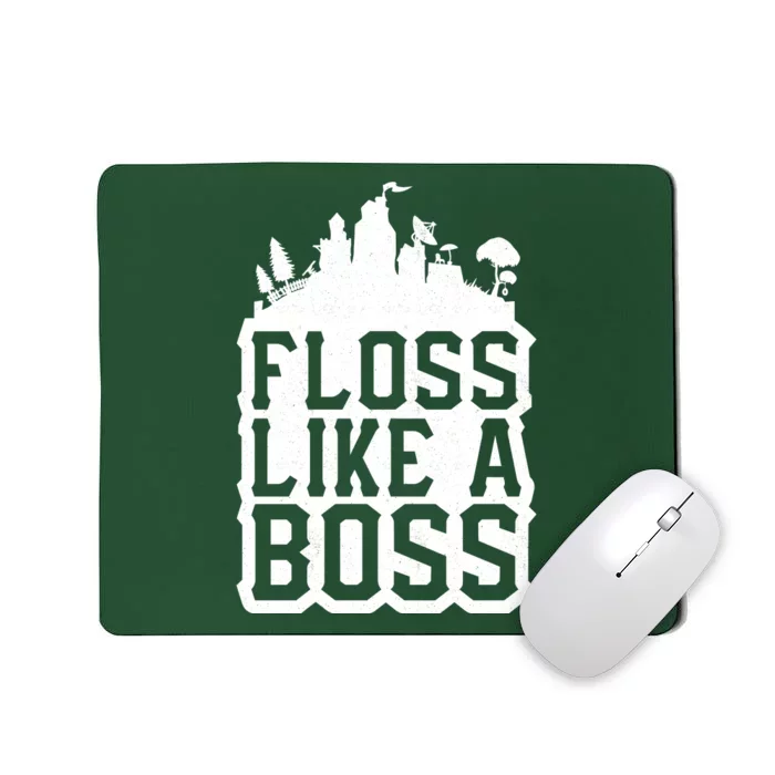 Floss Like A Boss Tower Funny Mousepad