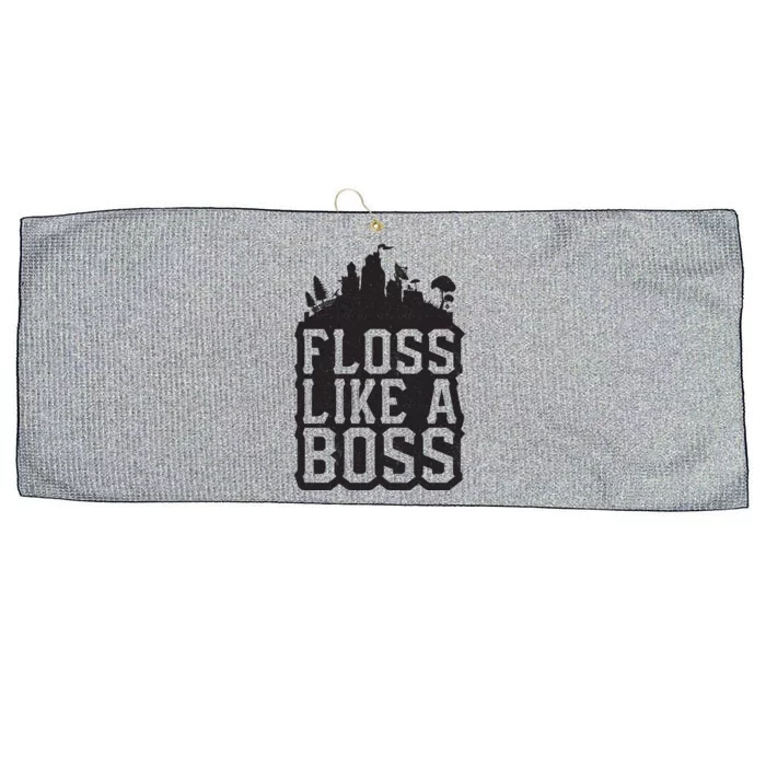 Floss Like A Boss Tower Funny Large Microfiber Waffle Golf Towel