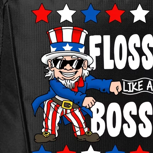 Floss Like A Boss USA 4th of July City Backpack