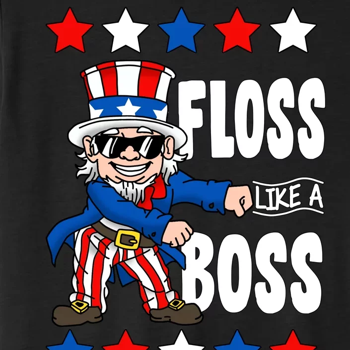 Floss Like A Boss USA 4th of July ChromaSoft Performance T-Shirt