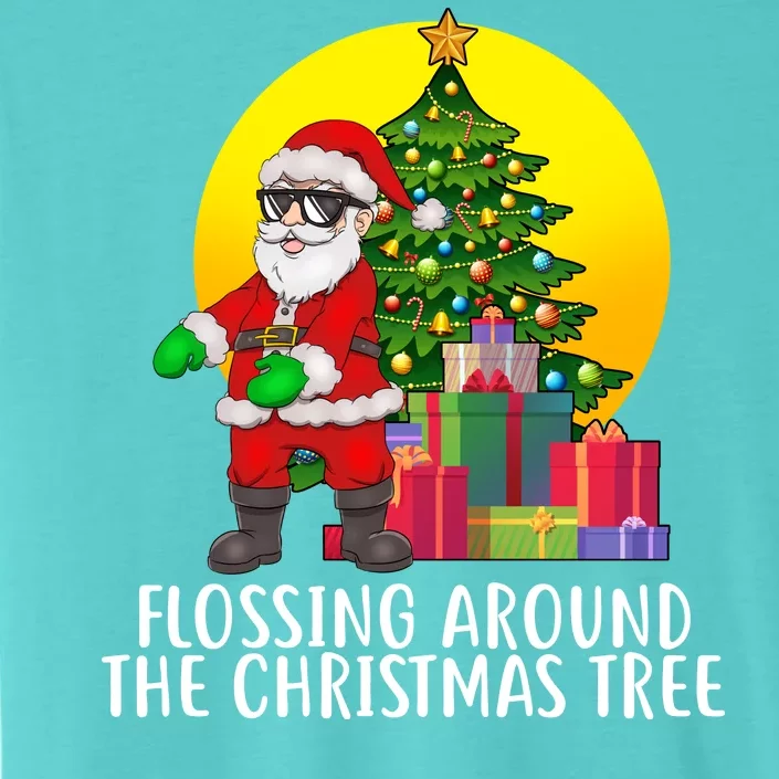 Flossing Around The Christmas Tree ChromaSoft Performance T-Shirt