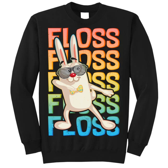 Flossing Easter Bunny Tall Sweatshirt