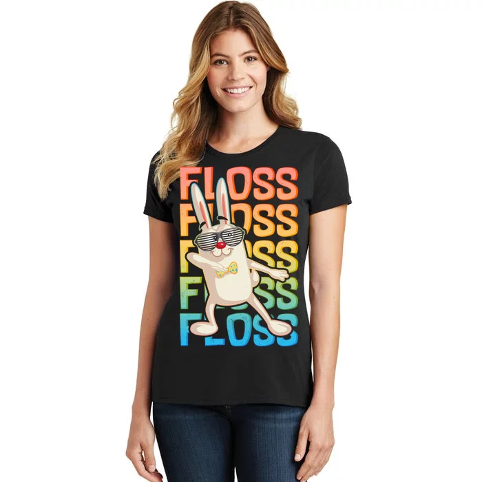 Flossing Easter Bunny Women's T-Shirt