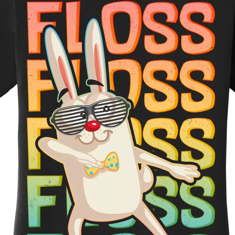 Flossing Easter Bunny Women's T-Shirt