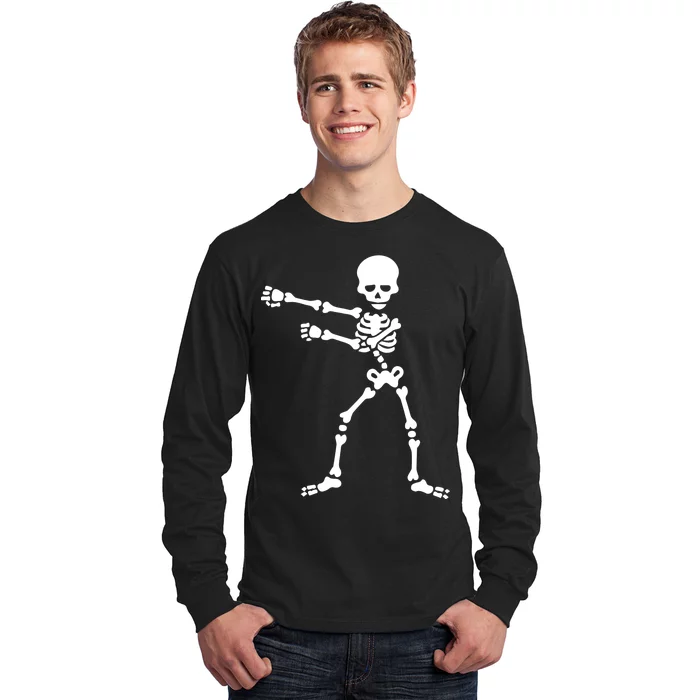 Flossing Skeleton Long Sleeve Shirt