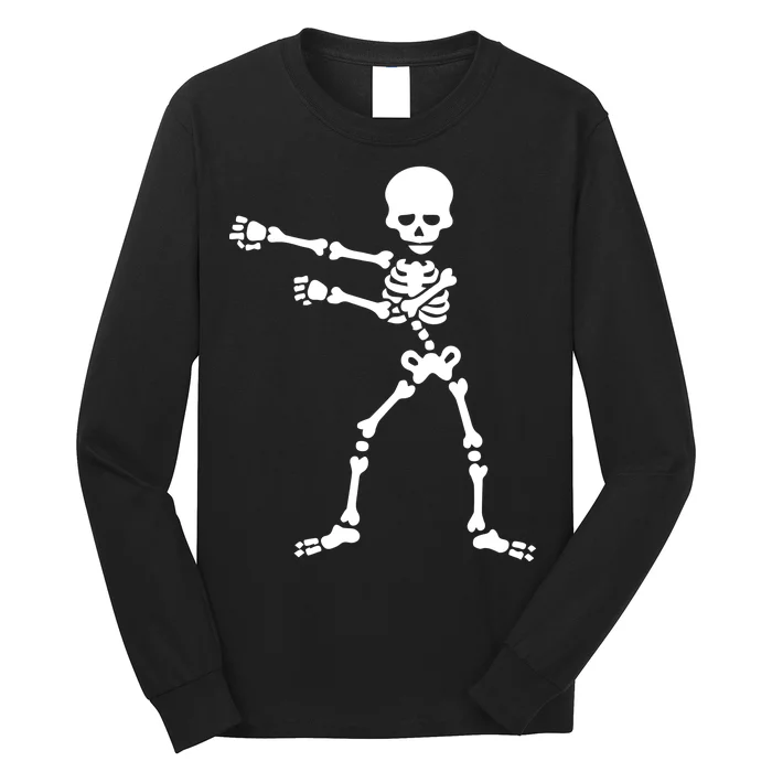 Flossing Skeleton Long Sleeve Shirt