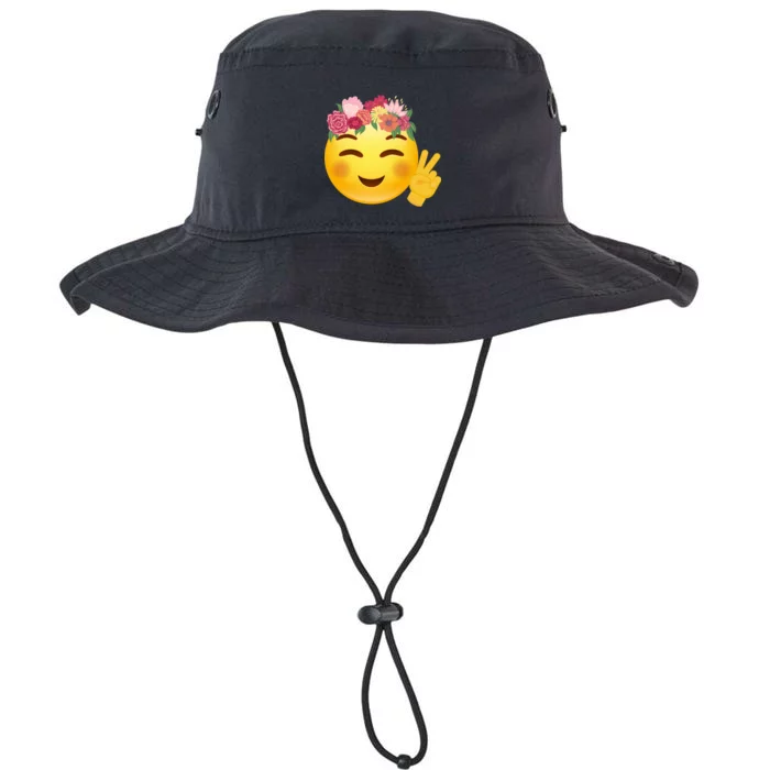 Flower Crown Emoji Legacy Cool Fit Booney Bucket Hat