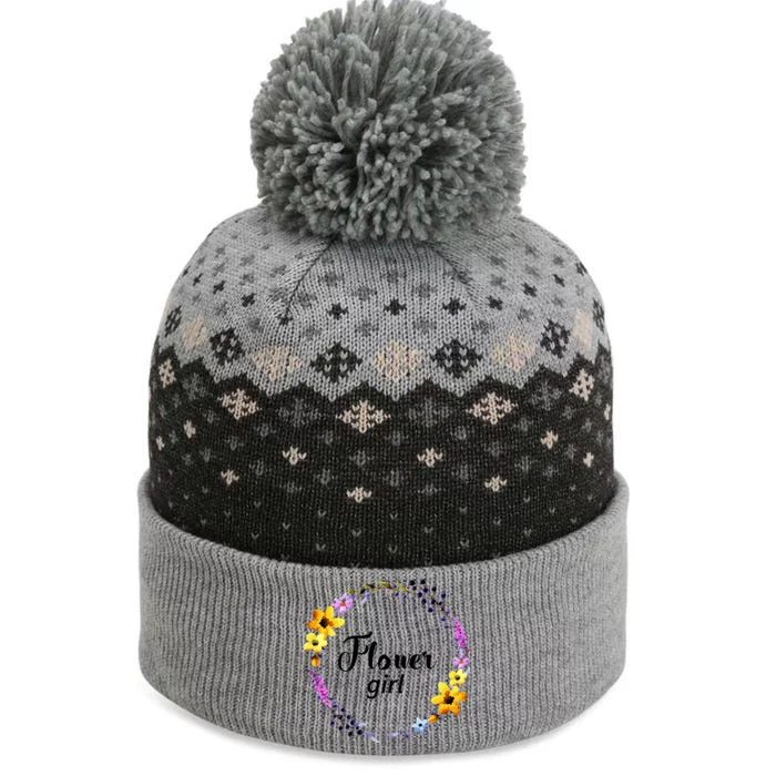 Flower Girl The Baniff Cuffed Pom Beanie