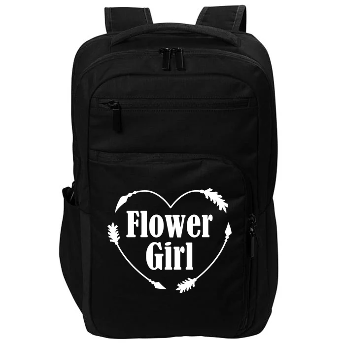 Flower Girl Heart Impact Tech Backpack