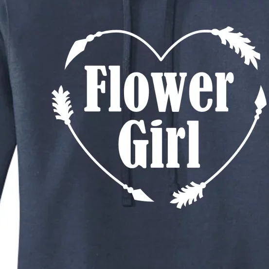 Flower Girl Heart Women's Pullover Hoodie