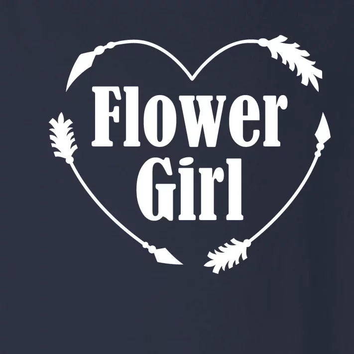 Flower Girl Heart Toddler Long Sleeve Shirt