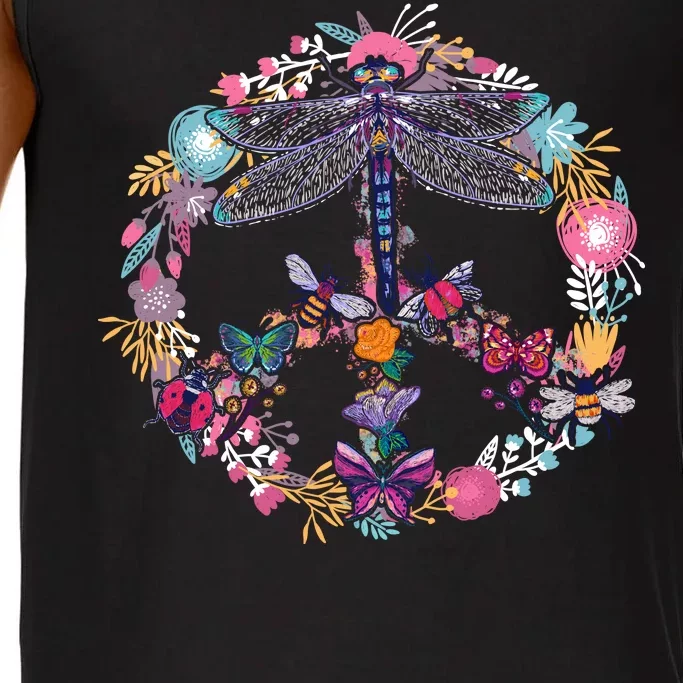 Flower Peace Bugs Comfort Colors® Tank Top