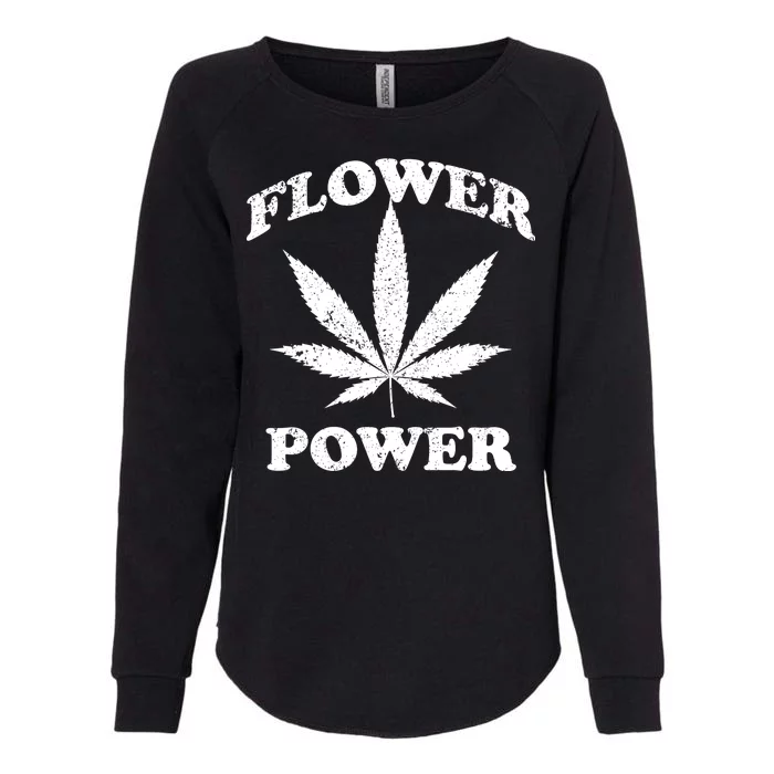 Flower Power Womens California Wash Sweatshirt