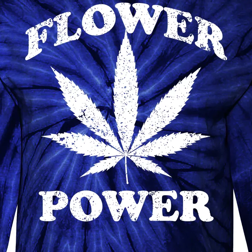 Flower Power Tie-Dye Long Sleeve Shirt