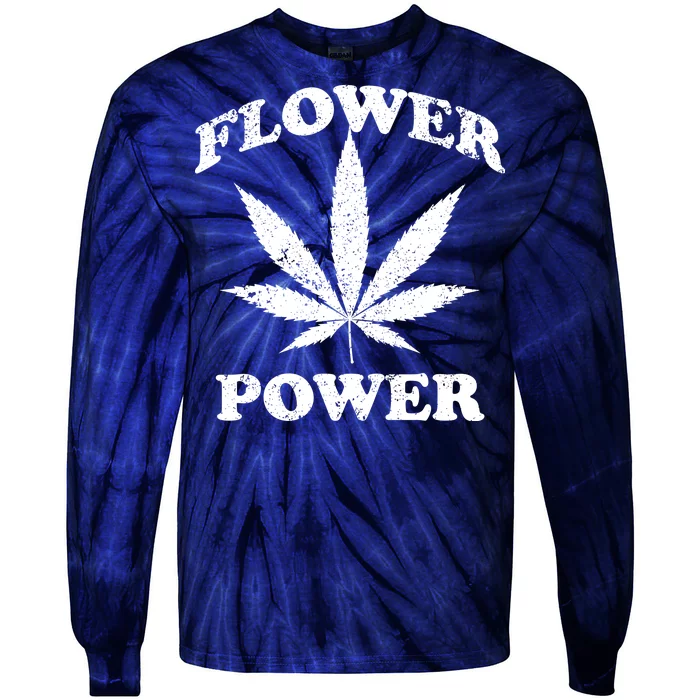 Flower Power Tie-Dye Long Sleeve Shirt