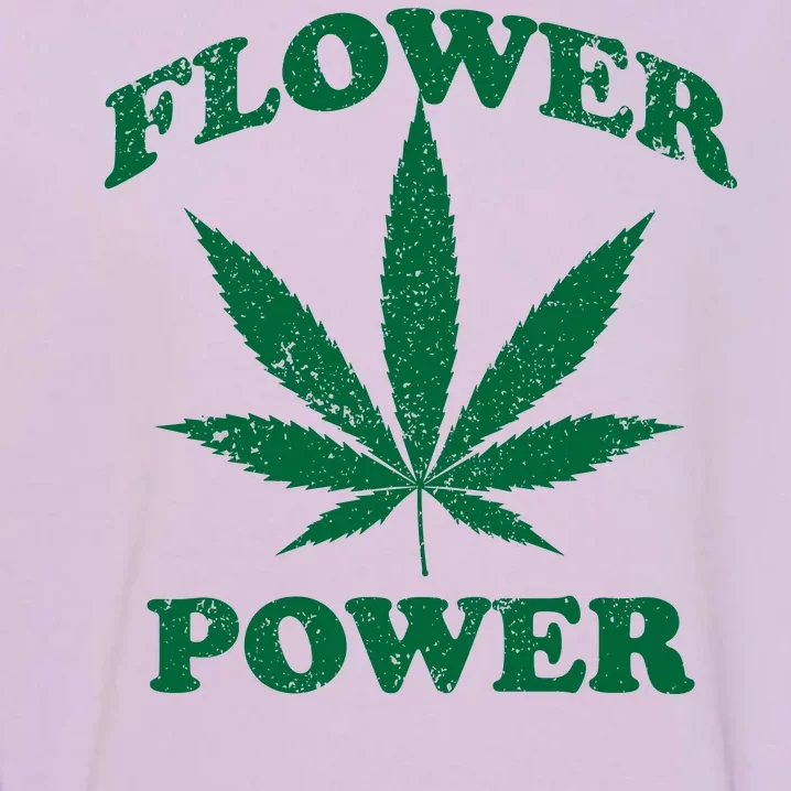 Flower Power Garment-Dyed Sweatshirt