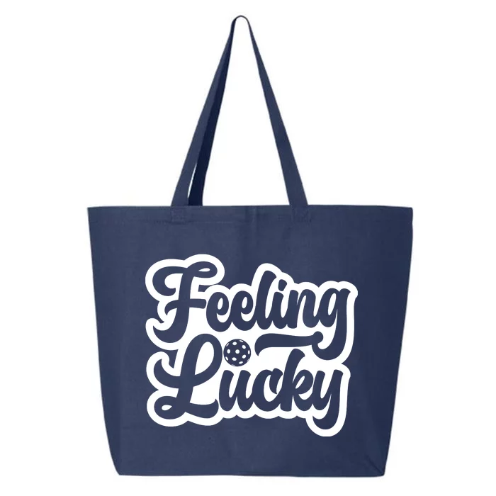 Feeling Lucky Pickleball Sport St. Patrick's Day 25L Jumbo Tote