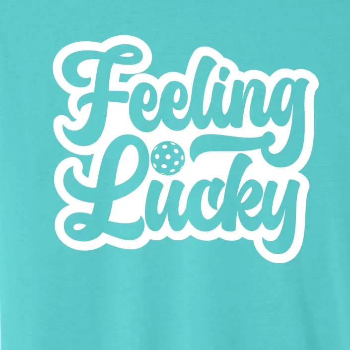 Feeling Lucky Pickleball Sport St. Patrick's Day ChromaSoft Performance T-Shirt