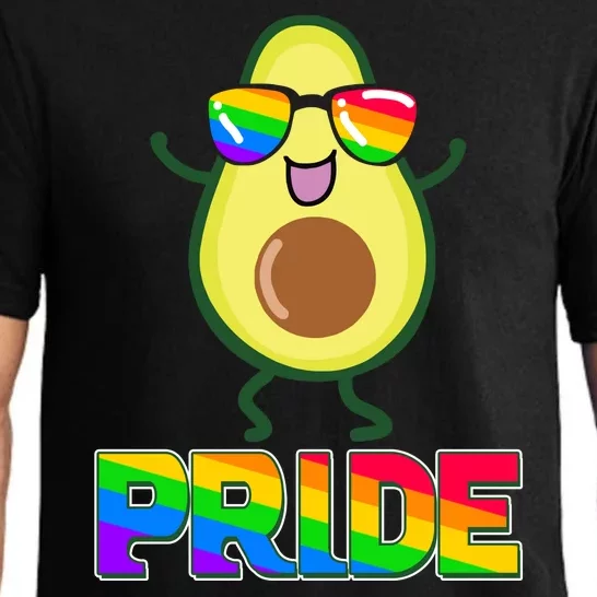 Funny LGBT Pride Avocado Pajama Set