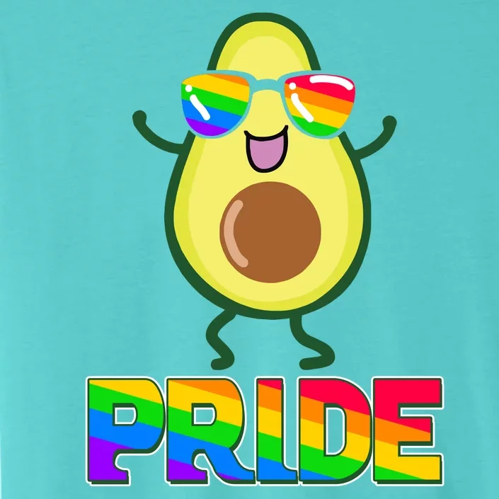 Funny LGBT Pride Avocado ChromaSoft Performance T-Shirt