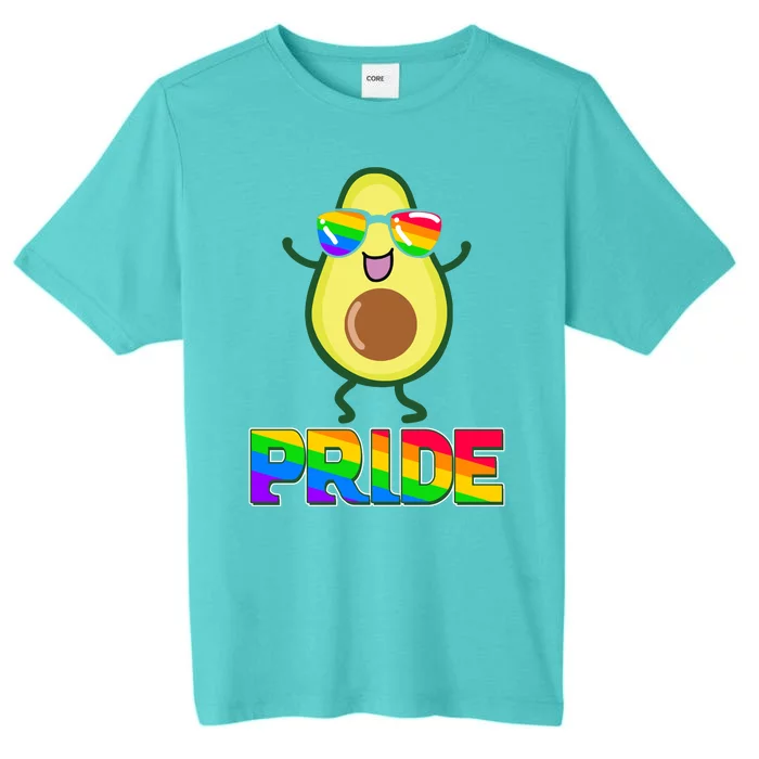 Funny LGBT Pride Avocado ChromaSoft Performance T-Shirt