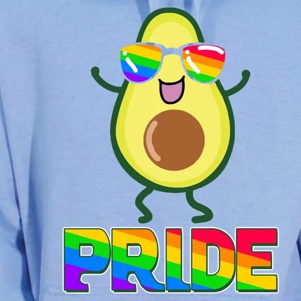 Funny LGBT Pride Avocado Unisex Surf Hoodie