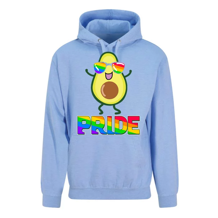 Funny LGBT Pride Avocado Unisex Surf Hoodie